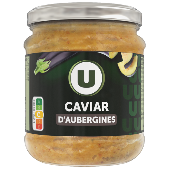 U Caviar d'aubergines bocal 190g