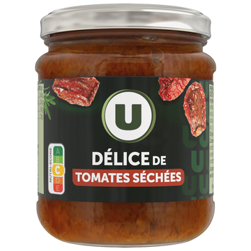 U Délice de tomates séchées bocal 190g