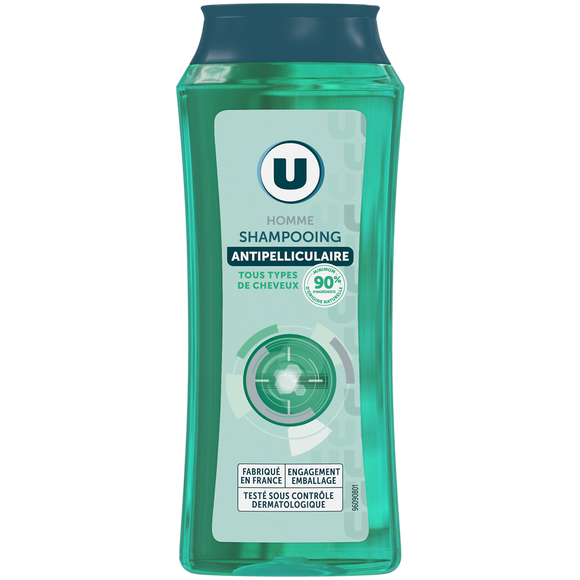 U Shampooing homme antipelliculaire - 250ml