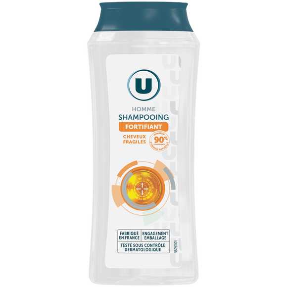 U Shampooing homme fortifiant, 250 ml
