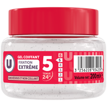 U Gel coiffant fixation extrême - Pot 200ml
