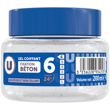U Gel coiffant fixation béton U pot 200ml