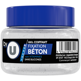 BY U Gel coiffant fixation béton BY U pot 200ml