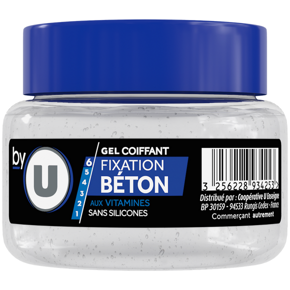 BY U Gel coiffant fixation béton BY U pot 200ml