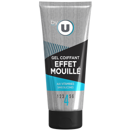 BY U Gel coiffant effet mouillé - Tube 200ml