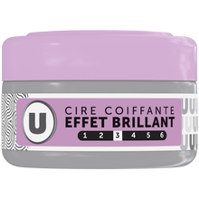 U Cire coiffante femme effet brillant - 75ml