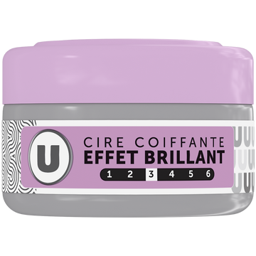 U Cire coiffante femme effet brillant - 75ml