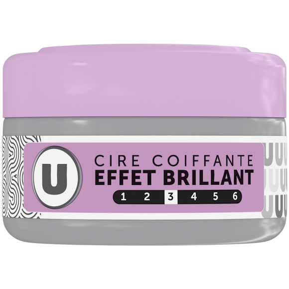 U Cire coiffante femme effet brillant - 75ml