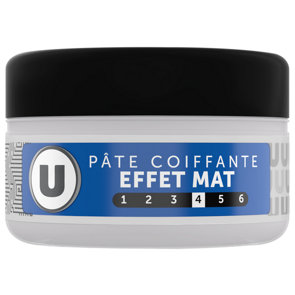 U Pâte modelante homme effet mat - 75ml