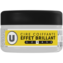 U Cire coiffante homme effet brillant - 75ml