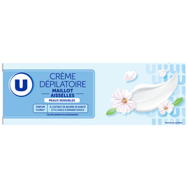 U Crème dépilatoire maillot aisselles, 100ml