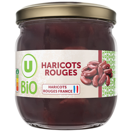 U BIO Haricots rouges  bocal 37cl, 205g
