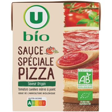 U BIO Sauce tomate spéciale pizza 390g