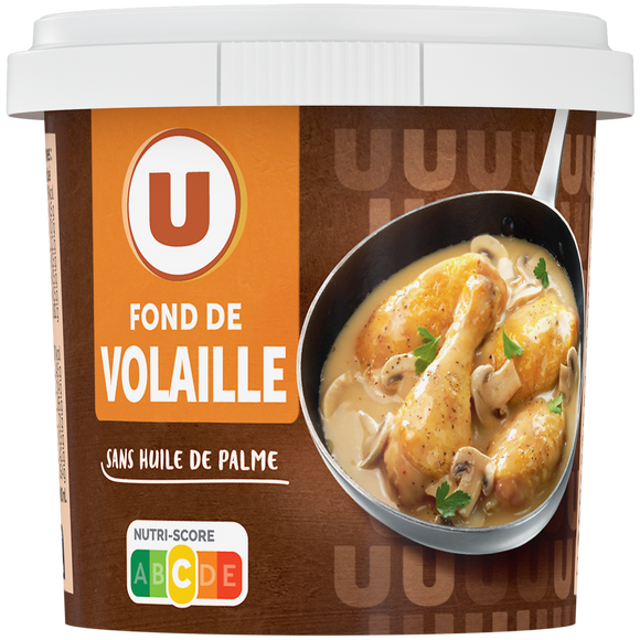 U Fond de volaille pot 110g