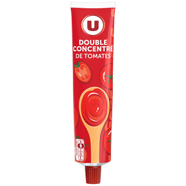 U Double concentré de tomates tube 150g