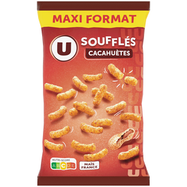 U Soufflés à base de maïs à la cacahuète 200G
