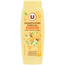 U Shampooing Tous types cheveux, oeuf & vanille - 500ml