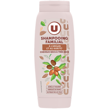 U Shampooing Cheveux très secs, karité & argan - 500ml