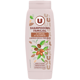 U Shampooing Cheveux très secs, karité & argan  - 500ml