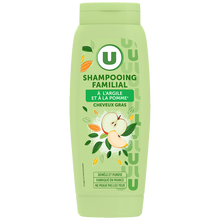 U Shampooing Cheveux gras, pomme & argile - 500ml