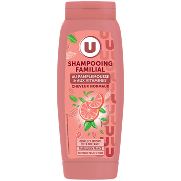 U Shampooing Cheveux normaux, pamplemousse & vitamine - 500ml