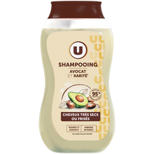 U Shampooing Cheveux très secs ou frisés, karité & avocat - 250ml