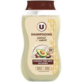 U Shampooing Cheveux très secs ou frisés, karité & avocat - 250ml