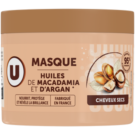 U Masque capillaire Cheveux secs, argan - 300ml