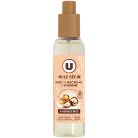 U Huile capillaire sèche Cheveux secs, argan & macadamia - 150ml