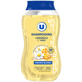 U Shampooing Cheveux blonds, camomille & miel - 250ml