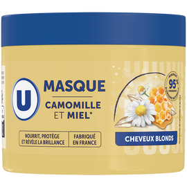 U Masque capillaire Cheveux blonds camomille & miel - 300ml