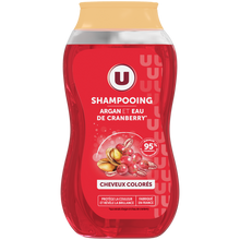 U Shampooing Cheveux colorés, huile argan & cranberry - 250ml