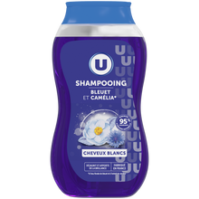 U Shampooing Cheveux blancs, bleuet & camélia - 250ml