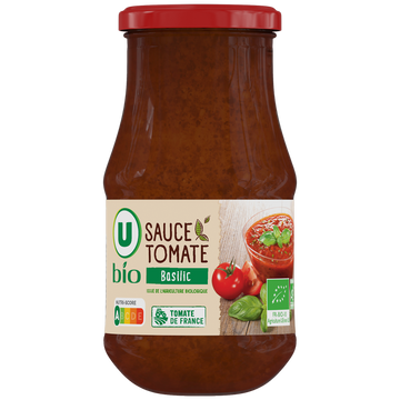 U BIO Sauce basilic  420g