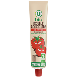 U BIO Double concentré de tomates 140g