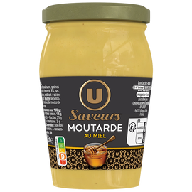 U SAVEURS Moutarde au miel 235g