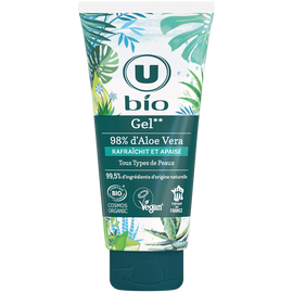 U BIO Gel douche aloe vera, 200ml