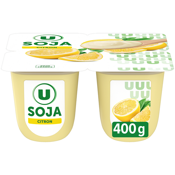U Spécialité Soja citron U 4x100g