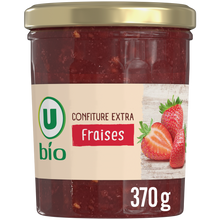 U BIO Confiture de fraises U BIO pot 370g