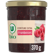 U BIO Confiture de framboise BIO pot 370g