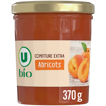 U BIO Confiture d'abricots U BIO pot 370g