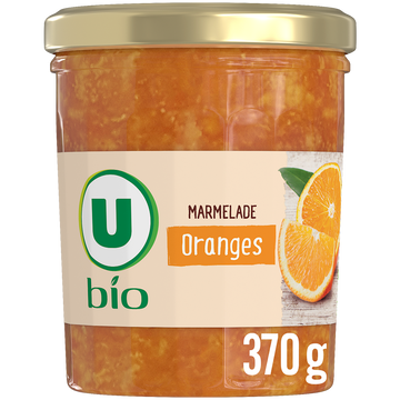 U BIO Marmelade d'orange U BIO pot 370g