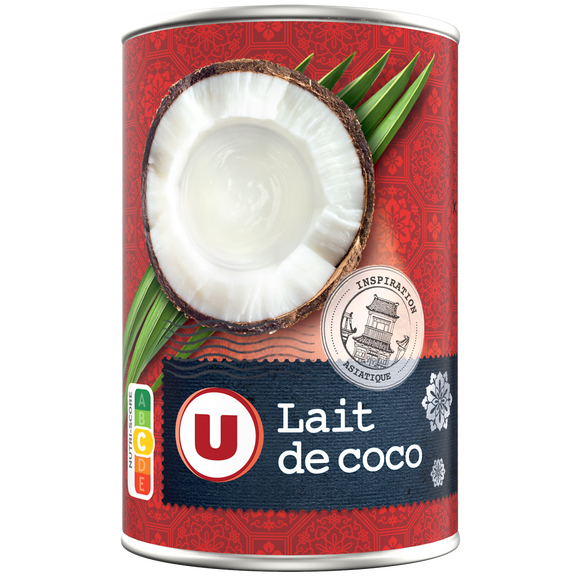 U Lait de coco, 400ml