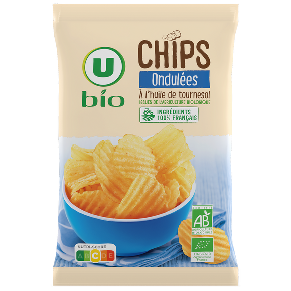 U BIO Chips paysannes 125g