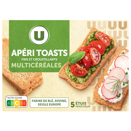 U Apéritoast Multicéréales 100g