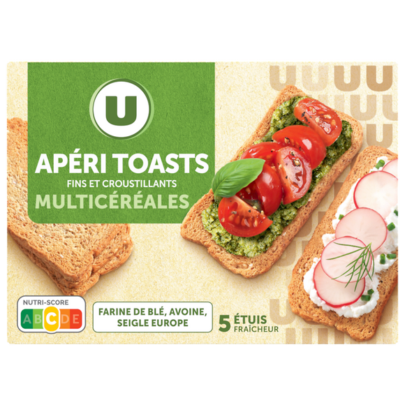 U Apéritoast Multicéréales 100g