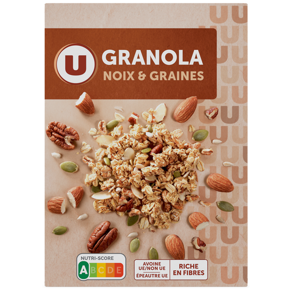 U Granola Noix & Graines 350G