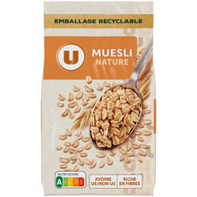 U Céréales Muesli nature, 400g