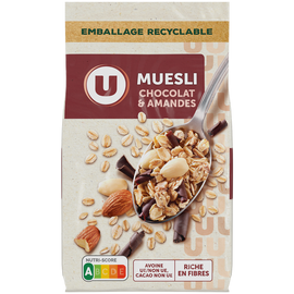 U Müesli chocolat & amandes U, 400g
