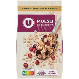 U Müesli cranberry U, 400g